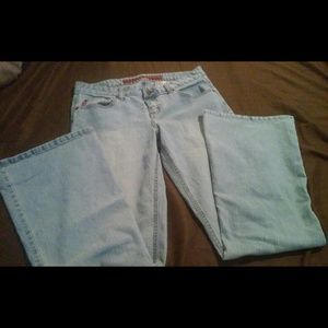 Sz 11Light Color Stretch Mudd Jeans