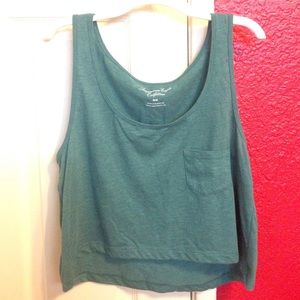 cropped tank top