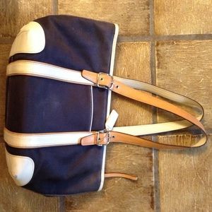 COACH Tote Navy Blue style 7740