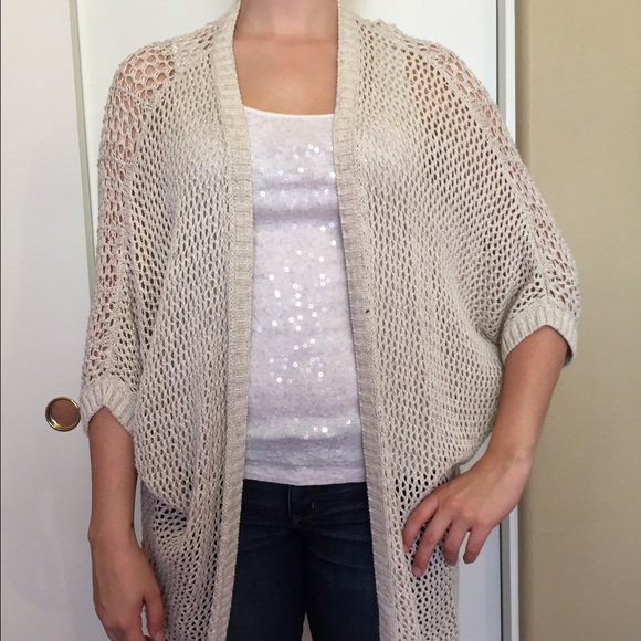 Knit Long Cardigan