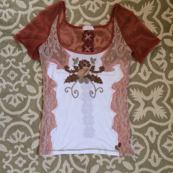 Italian embellished shirt