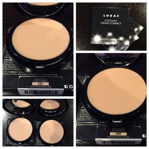 NIB- LORAC Cococin Cream Compact 1-CR3 2-CR4