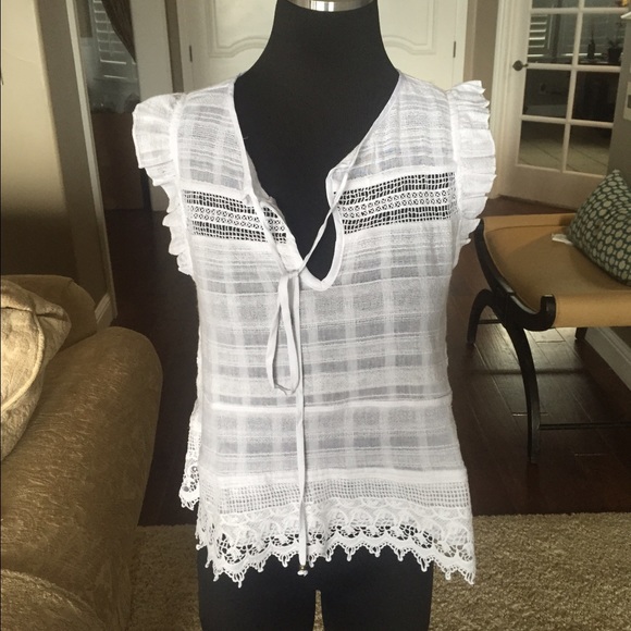 White, cotton blouse