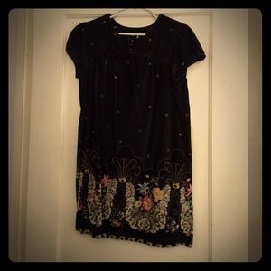 Free People velvet tunic dress