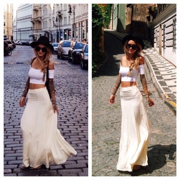 Lenni the Label black maxi skirt 2