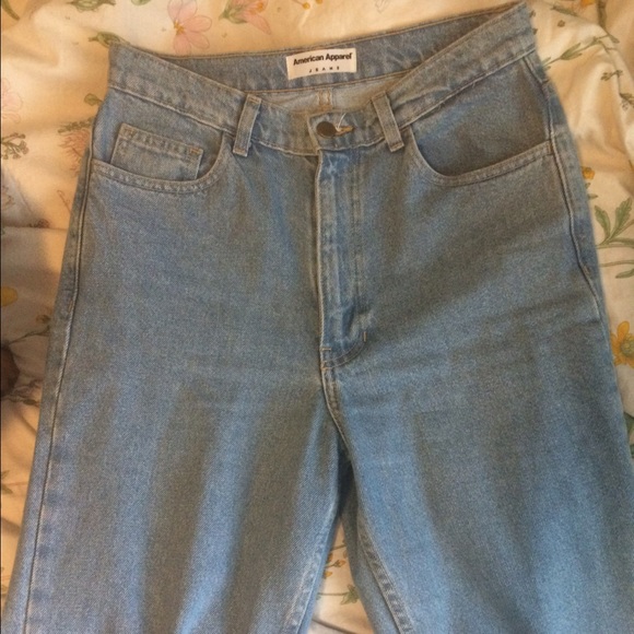 American Apparel Mom Jeans