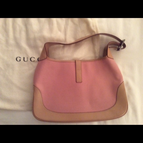 GUCCI authentic Jackie hobo in signature canvas - Picture 2 of 4