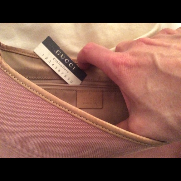 GUCCI authentic Jackie hobo in signature canvas - Picture 4 of 4