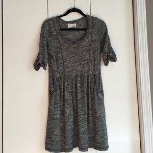 Thick jersey knit dress