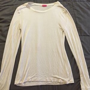 White long sleeve shirt