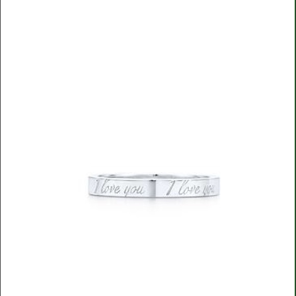 Tiffany's Notes ring