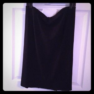 J. Jill Wearever Black Skirt w/ Back Detail