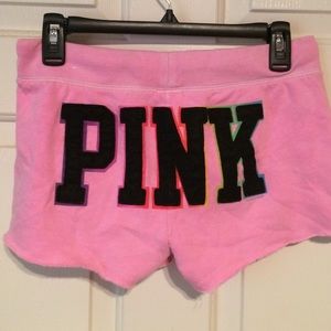 PINK vs shorts