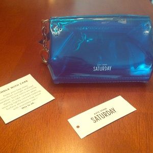 Kate Spade Saturday Cerulean Mini Accordian Wallet