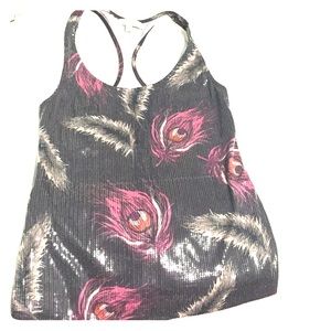 Peacock Sequined Top