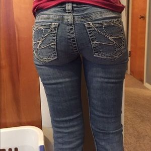 Silver jeans
