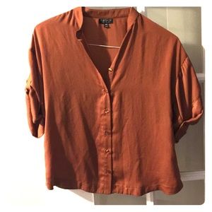 Topshop Silk Blouse