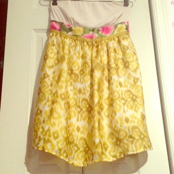 Strapless dress from Charlotte Russe