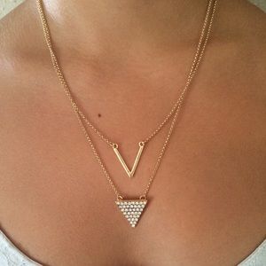 Francesca's Layered Necklace Set