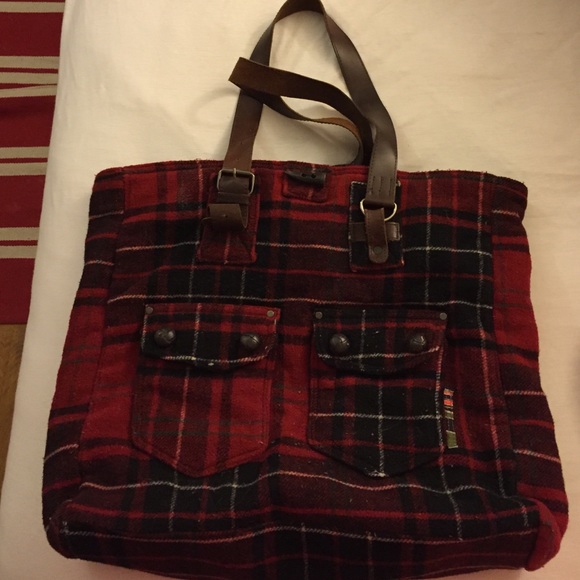 Plaid bag