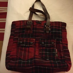 Plaid bag