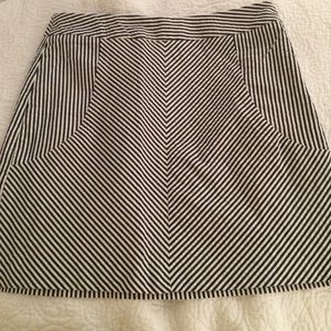 Seersucker skirt
