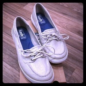 Keds glimmer boat shoes