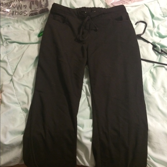 black Greys anatomy scrub pants