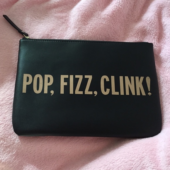 Kate Spade pop fizz clink clutch brand new