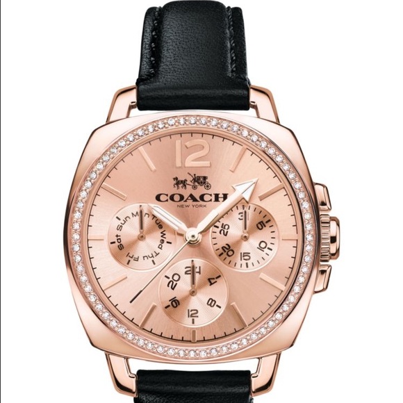 Authentic Coach Boyfriend  Rose Gold watch - Picture 2 of 2