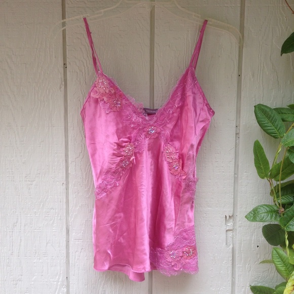 Hale Bob 100% Silk pink cami