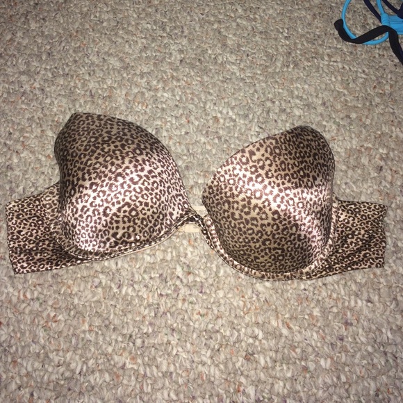 Cheetah print bra