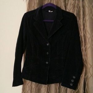 Black corduroy blazer