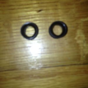 00 black silicone tunnels