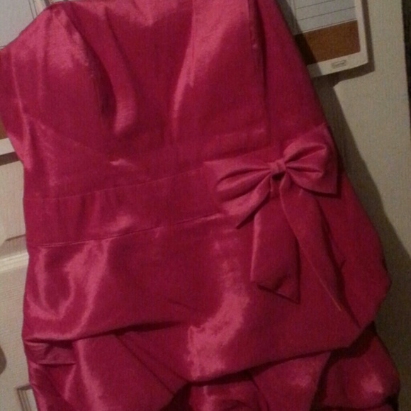 Pink party or prom dress