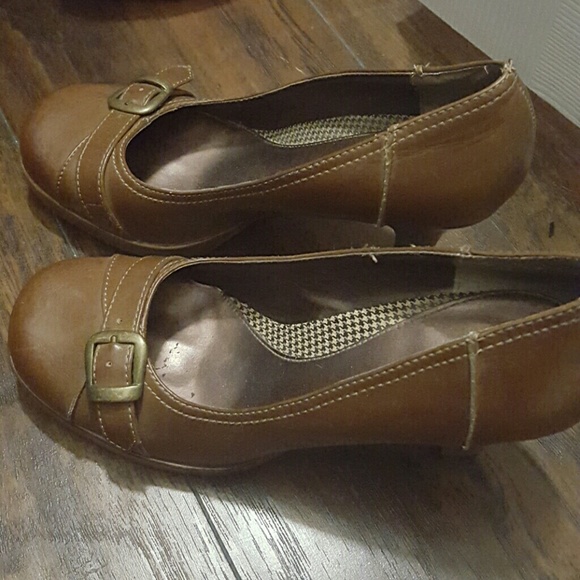 Brown Maurices Heels