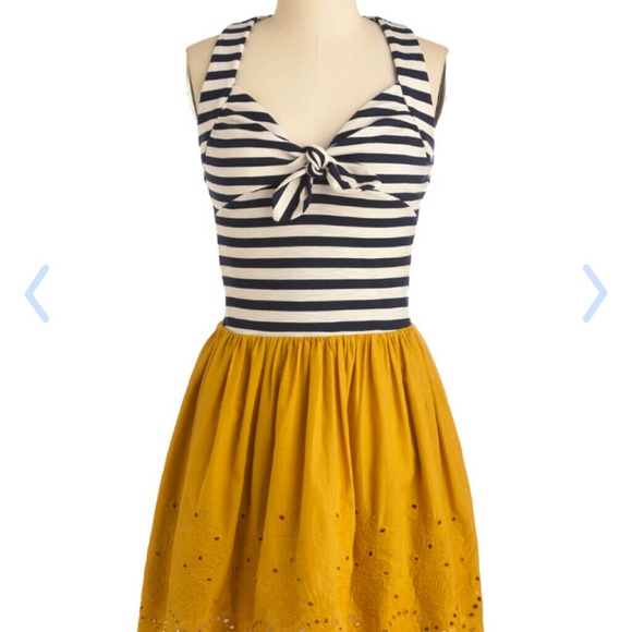 ModCloth Dresses & Skirts - Maritime of Your Life Modcloth dress