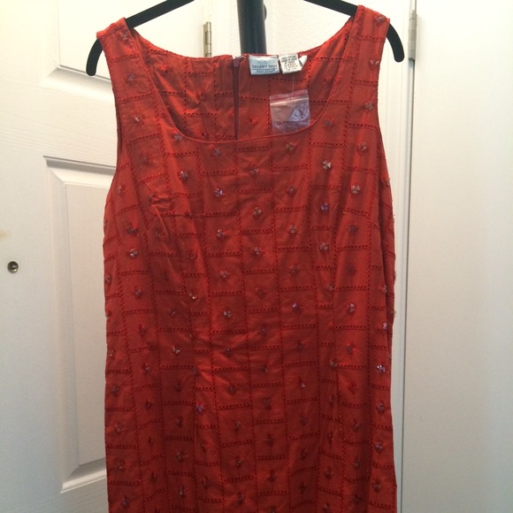 Newport News Orange Dress - Picture 1 of 3