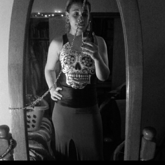 Sugar skull tank top