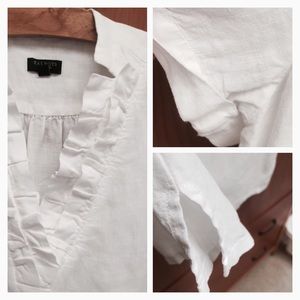 REDUCED‼️Talbots Irish Linen Blouse