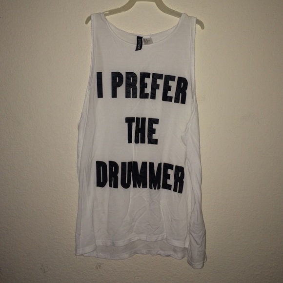 H&M Tops - I prefer the drummer tank!