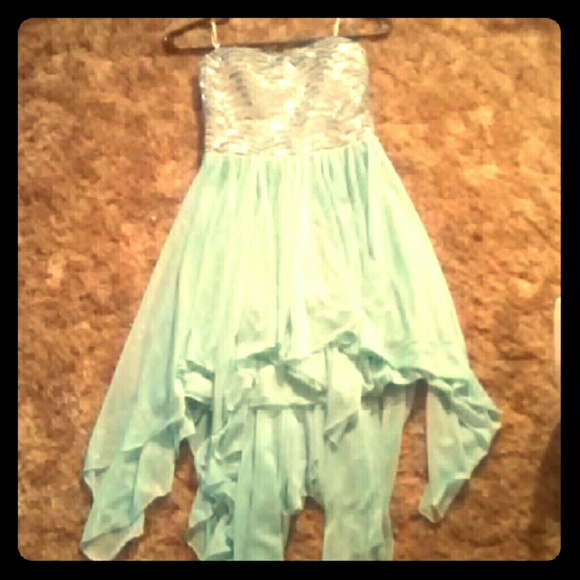 A beautiful prom dress