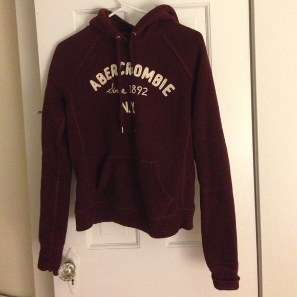 Maroon hoodie