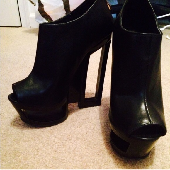 Black heels