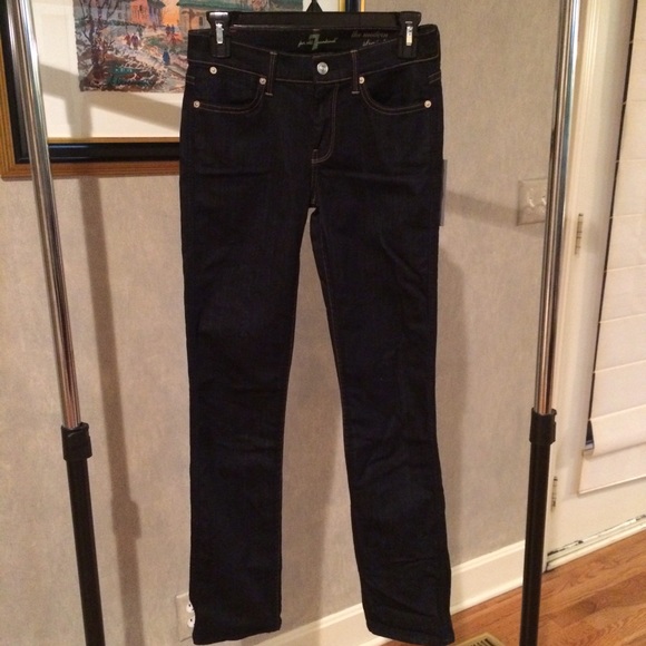 7 for all mankind modern straight denim