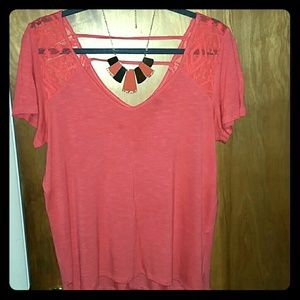 Open strapped backed shirt