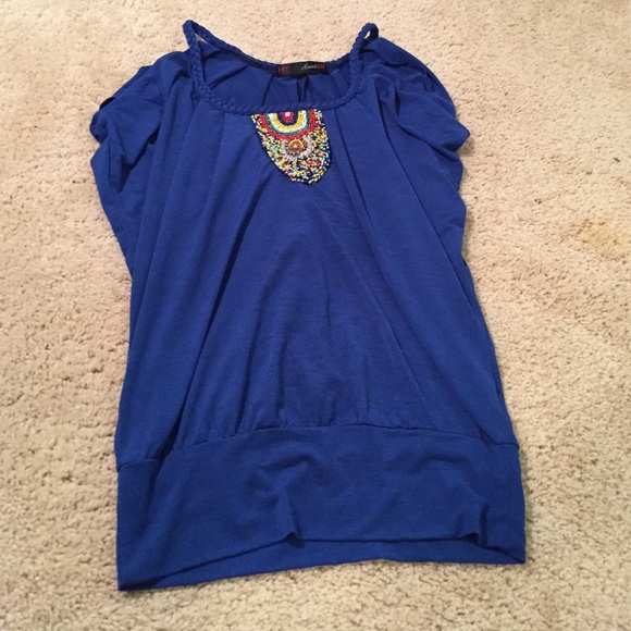 Blue shirt