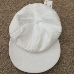white AA hat