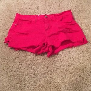 Abercrombie& Fitch high waisted shorts