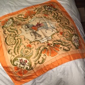 Authentic vintage Hermes cheval turc scarf